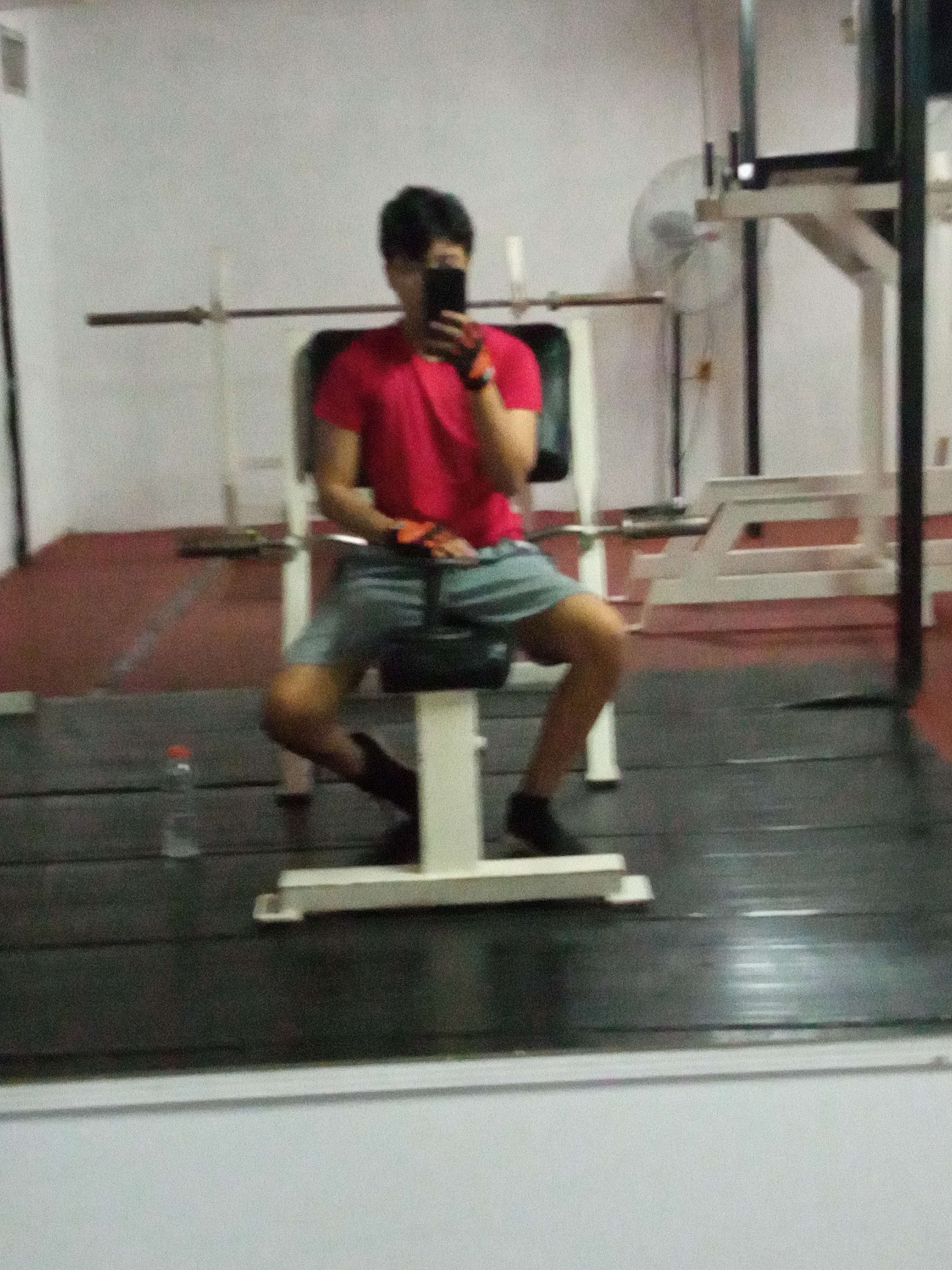 Aodan en el gym